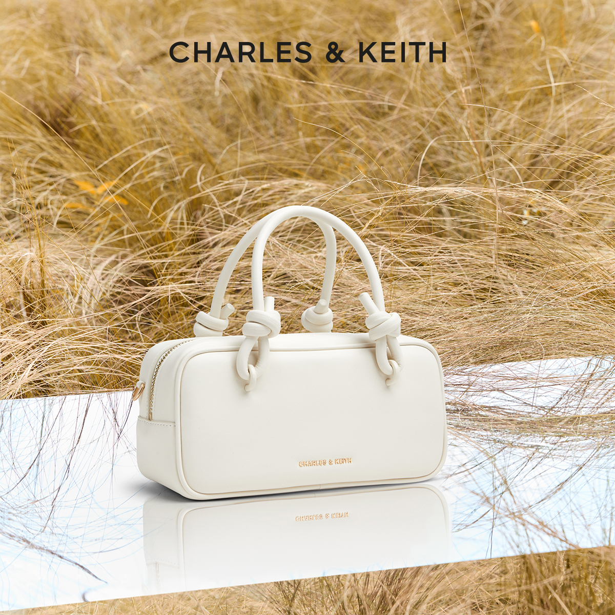 时尚手提波士顿包CHARLESKEITH