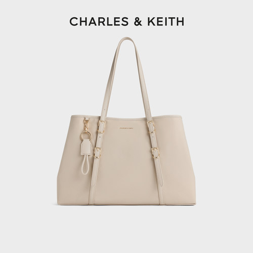 CHARLES&KEITH尼龙大容量托特包