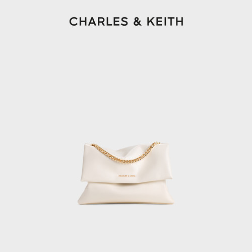 CHARLES&KEITH大容量链条腋下包