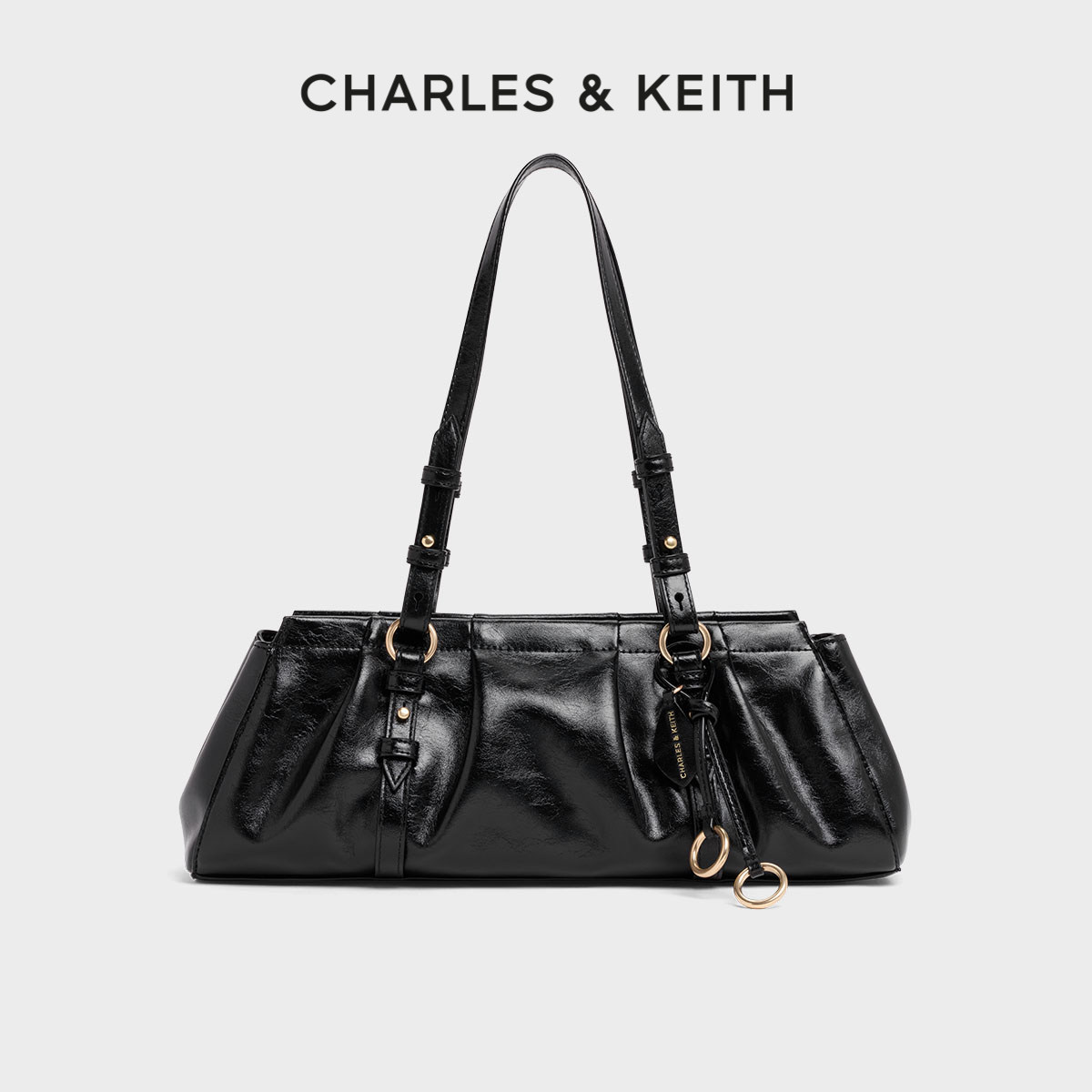 [新年礼物]CHARLES&KEITH25冬CK2-30671819复古包挂腋下包法棍包,箱包皮具/热销女包/男包,腋下包,淘宝优惠券,粉丝福利购,淘宝优惠卷