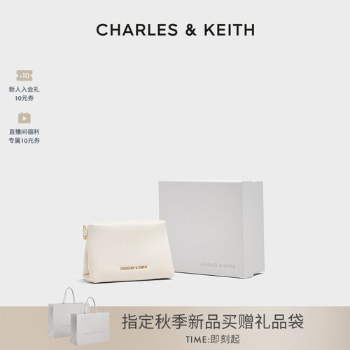 CHARLES＆KEITH时尚简约手拿钱包
