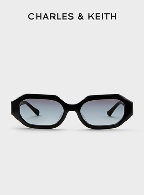 CHARLES&KEITH太阳眼镜CK3-21280507时尚复古窄框墨镜女