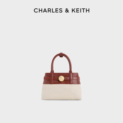 时尚帆布凯莉包CHARLES&KEITH