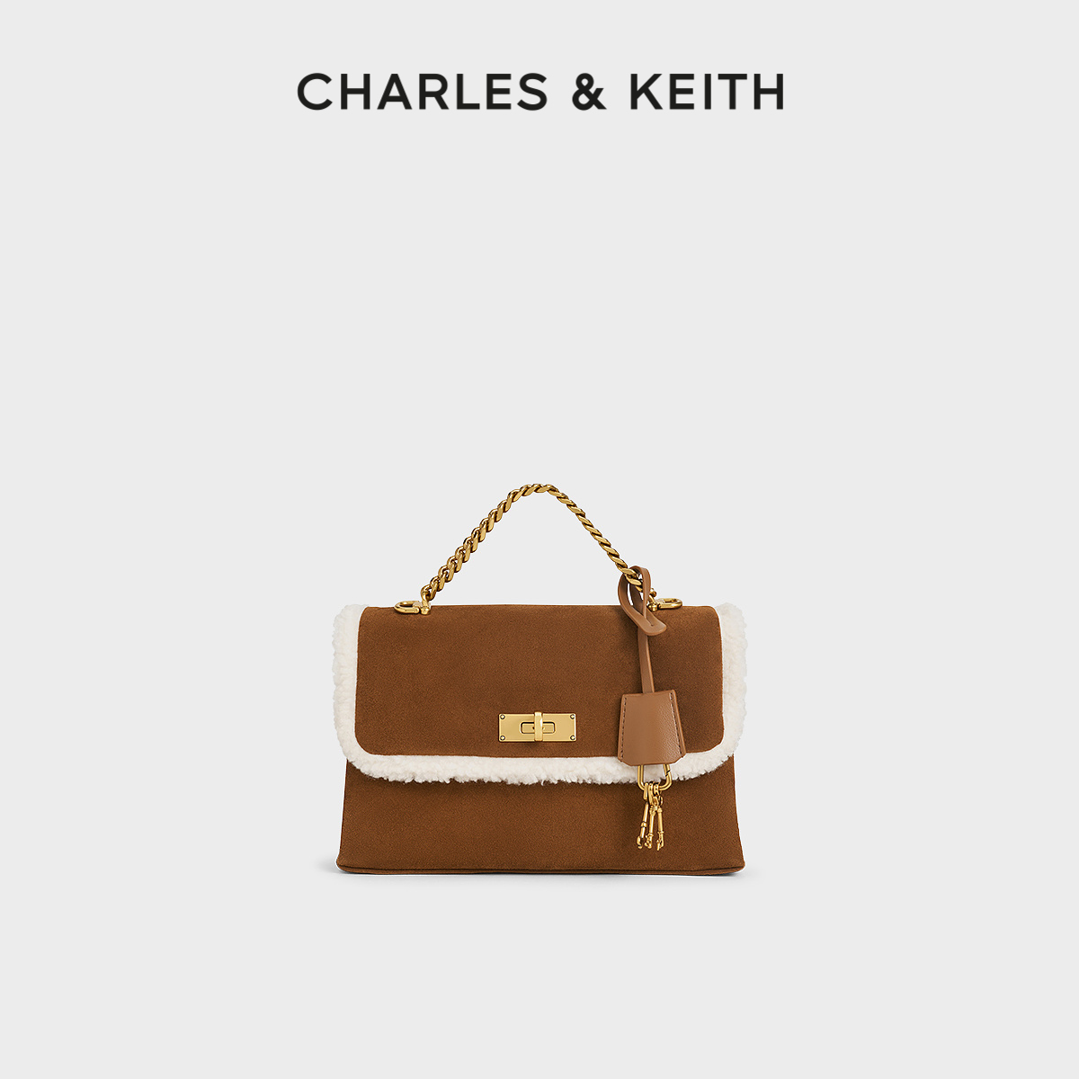 中号邮差包斜挎包CHARLES&KEITH