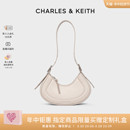 CHARLES&KEITH新品 20271258腋下豌豆新月包女包女 CK2 618同价