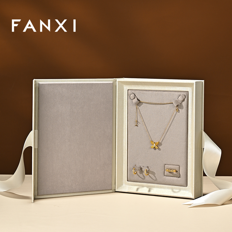 凡西FANXI创意丝带款首饰收纳盒