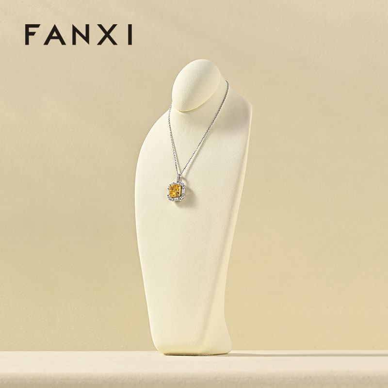 凡西FANXI超纤项链人像架图片