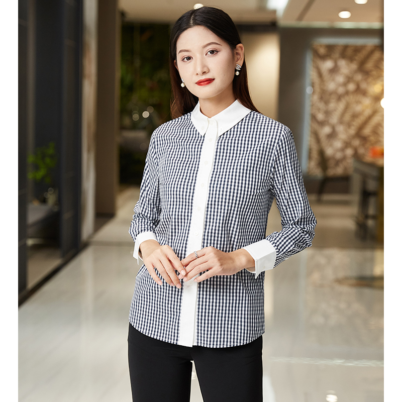 设计感纯棉衬衫外穿通勤