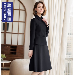 高端气质通勤职业装 西装 面试商务正装 2025春秋新款 套裙女职业套装
