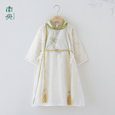 男童宋制汉服长袍薄款中国风古装