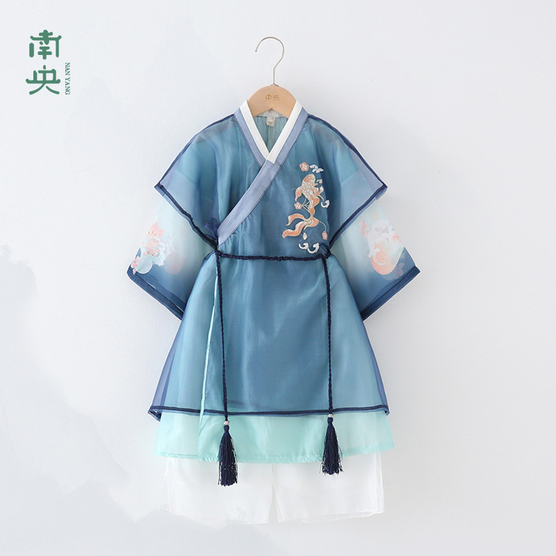 汉服男童中国风飞鱼服明制中国风