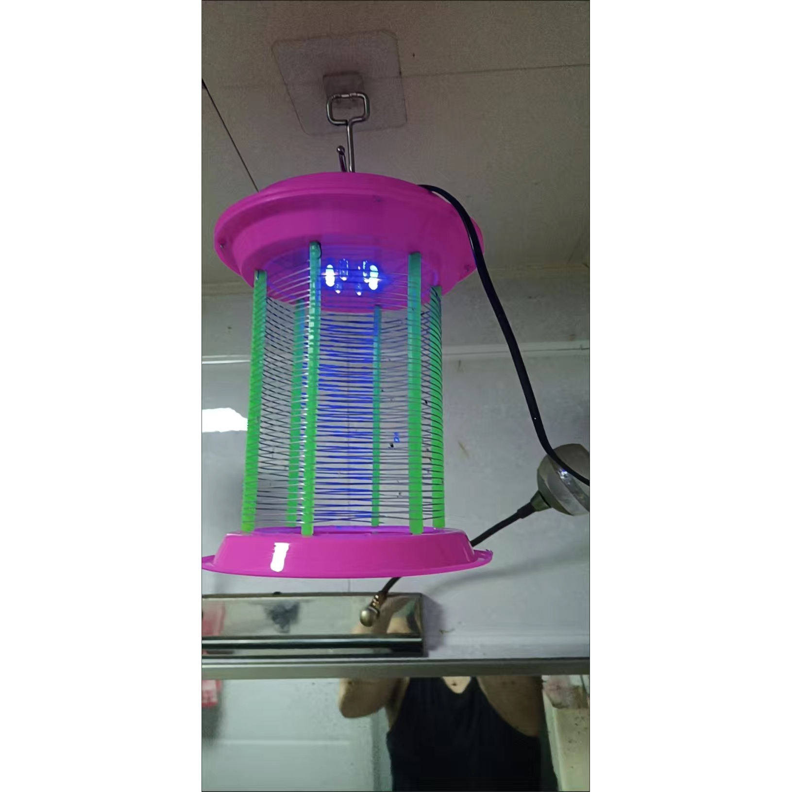 捕蚊灯家用大号灭蚊灯室内室外诱蚊灭蝇杀蚊办公厕所楼道驱蚊神器