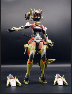 寿屋机娘女神装置朱罗忍者代工改色重涂机动部队涂装成品手办定做