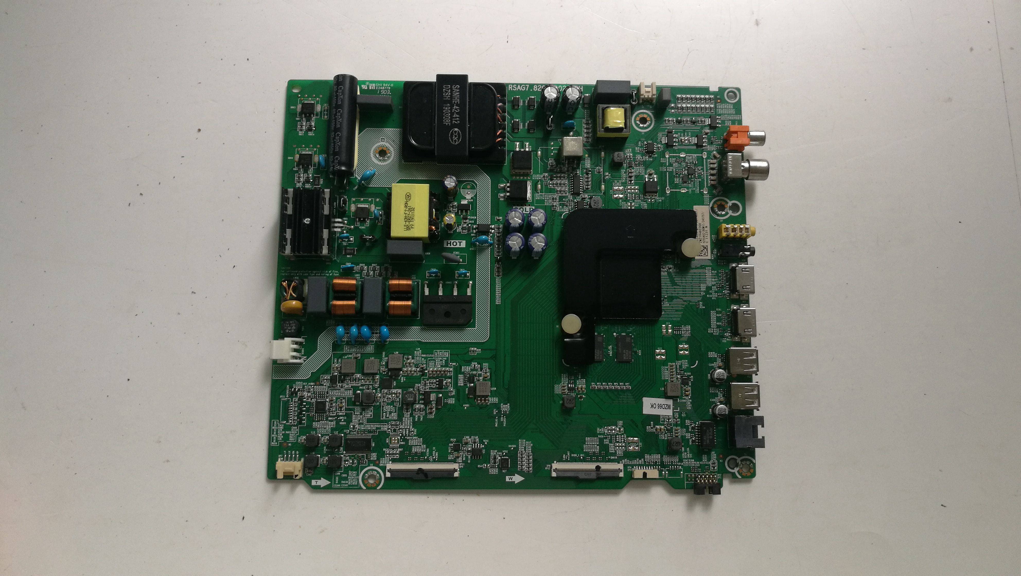 原装海信H55E3A 电视主板RSAG7.820.8802 配屏HD550V1U71-T0K1