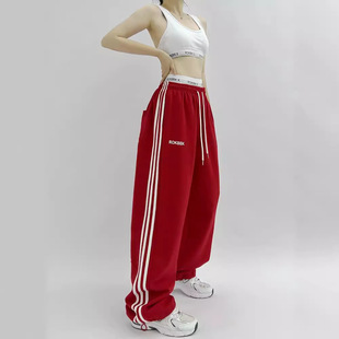 套装 速卖通时尚 女长裤 子嘻哈运动裤 服 休闲街舞hiphop爵士舞jazz裤