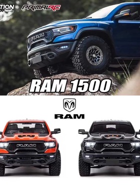 KM雷神道奇霸王龙RAM 1500仿真1/8遥控电动四驱攀爬车越野车