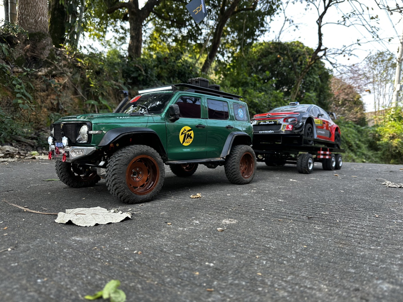 TRCC 3.0风暴之眼 KM 易控 1/8攀爬车轮毂