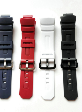 代用卡西欧AW-591 AW590 AWG-M100 AWG-M101 G-7700树脂手表带