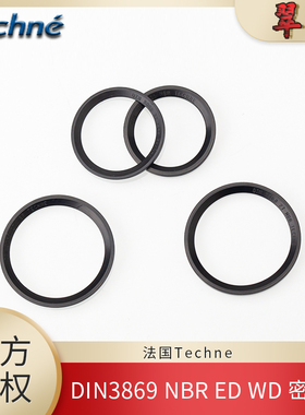 法国正品DIN 3869 NBR Techne接头垫圈 ED WD密封圈 垫片圈M8~48
