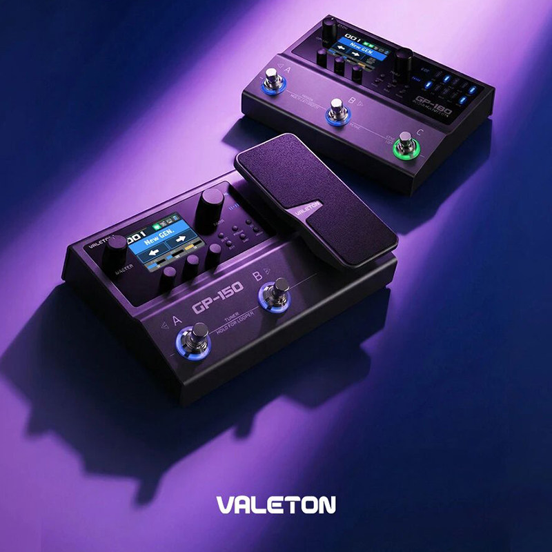 Valeton顽声 GP150 GP180 电吉他数字综合效果器贝司鼓机IR