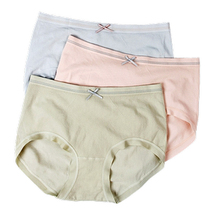 小护士内裤女士夏薄款透气中腰性感三角裤头女生清新可爱短裤底裤