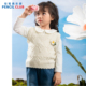 毛衣宝宝百搭上衣 女小童针织背心儿童无袖 铅笔俱乐部2025秋装 新款