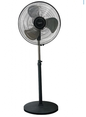 美的电风扇18寸金属铝叶纯铜电机升降杆机械落地扇摇头FES45-20A