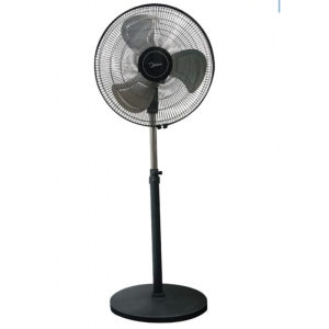 美的电风扇18寸金属铝叶纯铜电机升降杆机械落地扇摇头FES45-20A