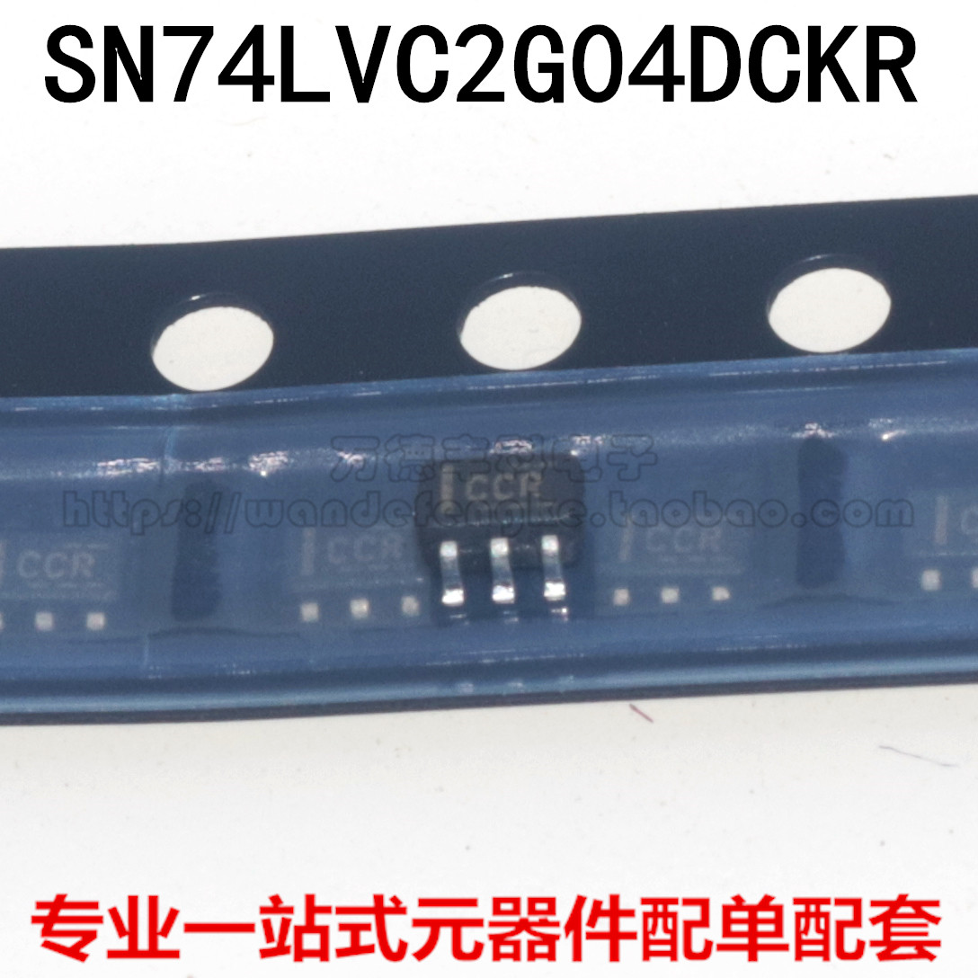 全新原装进口 SN74LVC2G04DCKR DCKT丝印 CC*逻辑芯片 SC70-6