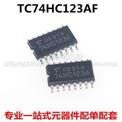 全新原装进口 TC74HC123AF 74HC123A HC123 SOP-16中体 5.2MM