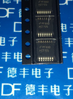 74ACT125MTCX 74ACT125 ACT125 TSSOP-14 全新原装正品