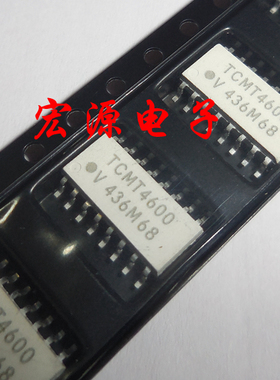 TCMT4600 光隔离器 - 晶体管，光电输出 贴片SOP-16 可直拍