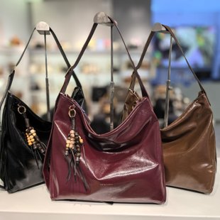 欧米女包2025新款时尚百搭手提单肩斜挎包女水桶包大容量背包