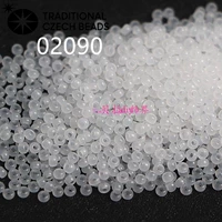 Чешская 3мм 02090 нефрит белый 10 грамм в коробке