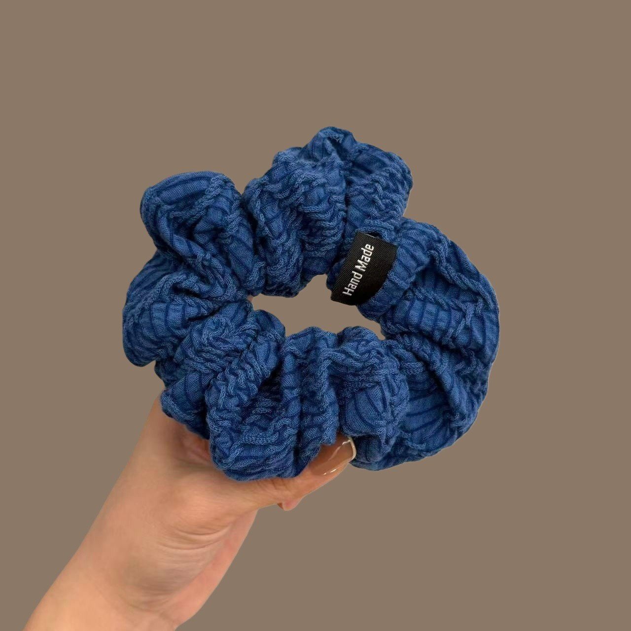 克莱因蓝纯欲风褶皱大肠发圈韩系新款扎马尾丸子头头花女发绳头饰,饰品/流行首饰/时尚饰品新,发饰,淘宝优惠券,粉丝福利购,淘宝优惠卷