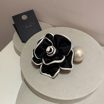 2025新款法式小香风布艺发饰