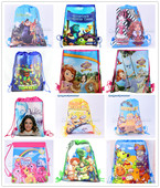 植物僵尸儿童卡通无纺布回礼袋束口抽绳礼品袋party gift bag男孩