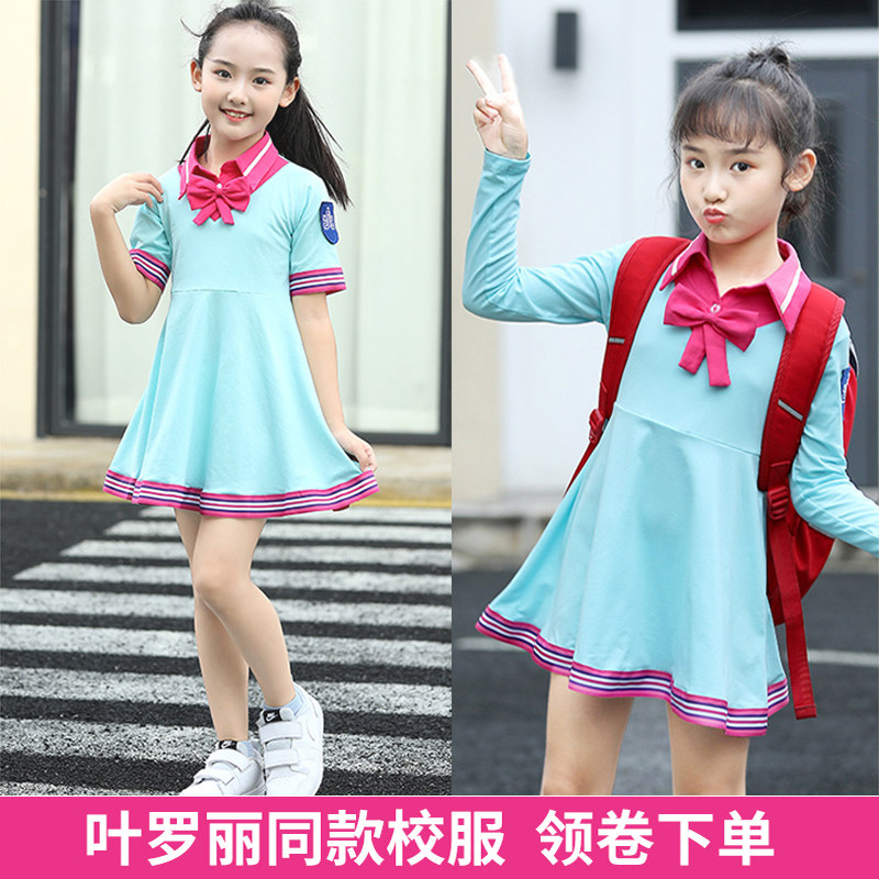 叶罗丽王默衣服装儿童公主裙子女童夏夜萝莉精灵梦同款连衣裙校服