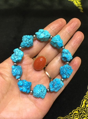 原矿高瓷玉化料随形休闲风手串