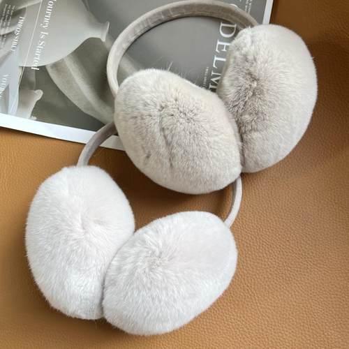 獭兔毛双面全毛护耳耳罩