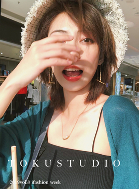 TOKU微笑珍珠幸运项链14K金属