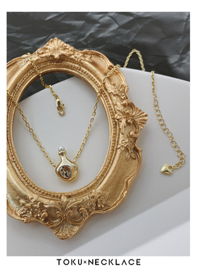 TOKU酒壶不撞款韩国显气质项链