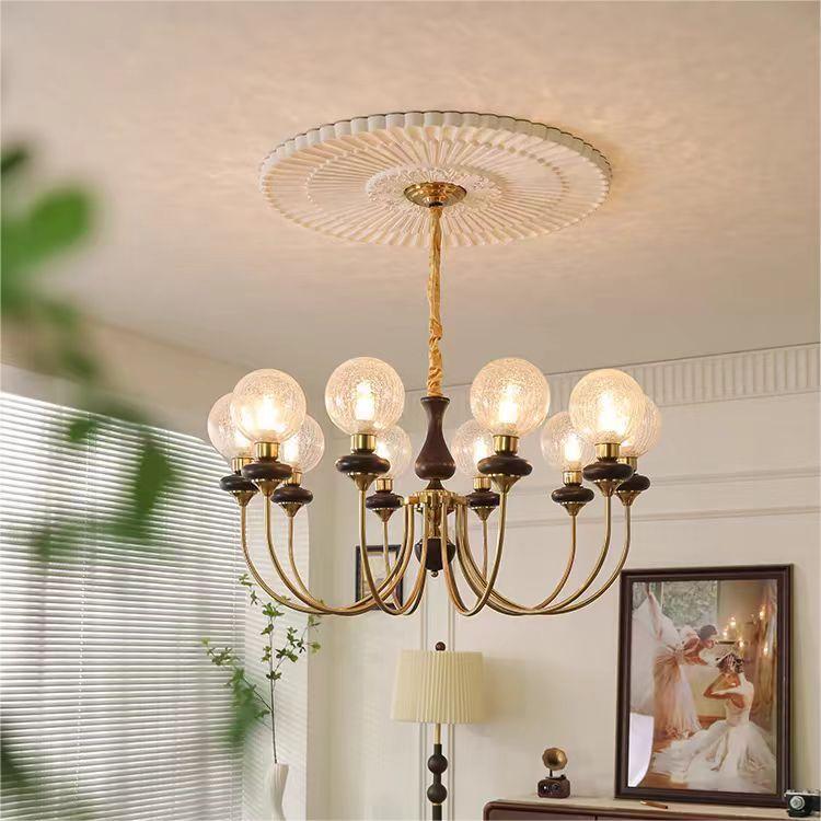 法式中古客厅吊灯美式复古vintag