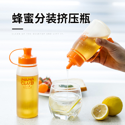 日本进口TAKEYA蜂蜜挤压瓶分装瓶