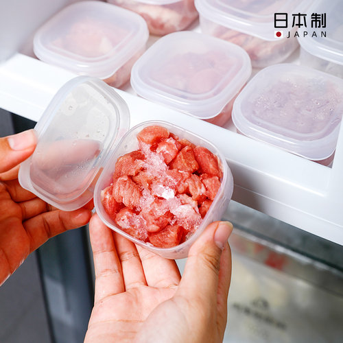 食品级冷冻收纳盒冰箱冻肉保鲜盒