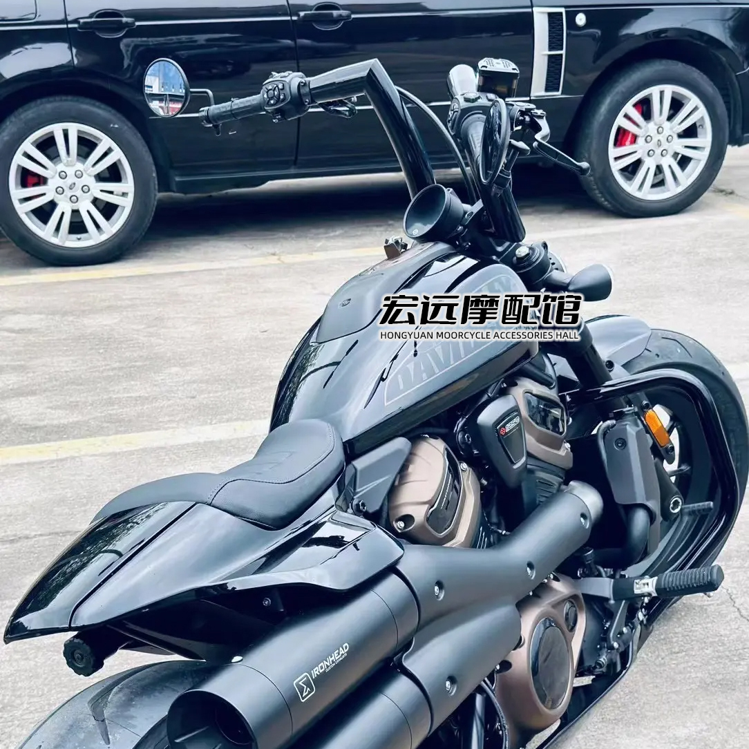 哈雷运动者SS1250改装2英寸车把