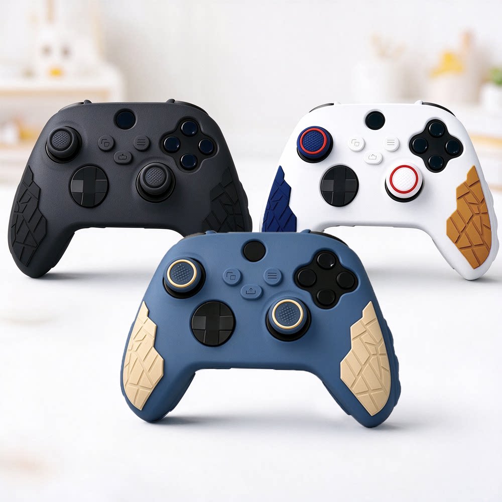 XBOXONE手柄硅胶套XBOX Series手柄保护套游软手柄软胶套防滑防汗