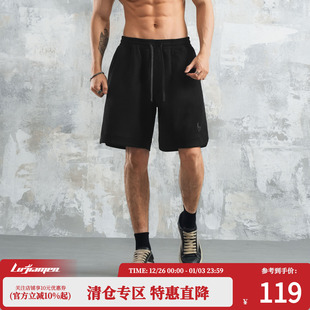 潮流五分裤 鹿家门麂皮绒运动短裤 宽松百搭休闲直筒时尚 夏季 男 男款