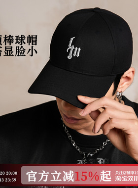 鹿家门肌肉潮牌四季通用新款棒球帽通勤休闲日常百搭帽子简约潮流