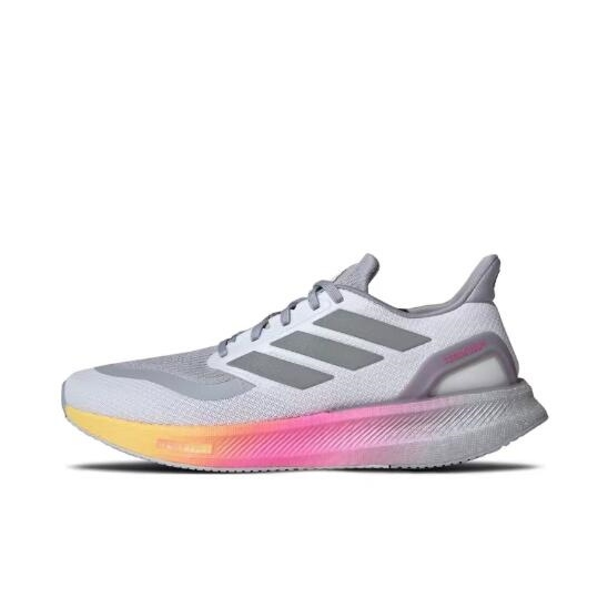 阿迪达斯PUREBOOST 5秋季男鞋防滑低帮跑步鞋IE8463